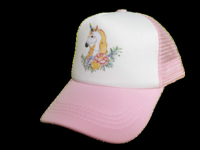 šešir za djevojčice kapa jednorog dodaci 2-8 godina ružičasta bejzbol kapa ljetna kapa za sunčanje šešir dječja kapa za djecu mrežasti šešir