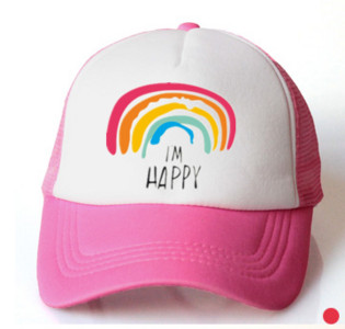 dodaci za šešir za djevojčicu za 3-8 godina bejzbol kapa za djevojčice u duginim bojama ljetna kapa za sunce kamion kapa za malu djecu