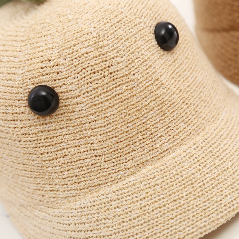 Korejski stil Dječji dječji šešir sa šiltom od slame, kapa za dječake, slatki dinosauri, šeširi za sunčanje na otvorenom, ljetne dječje šešire i kape