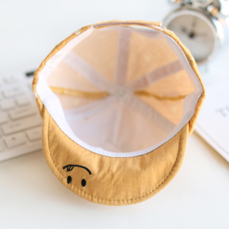 Beebimütsid 2022 Suvised lapsed Puuvillane müts Väikelapsele Armas täpiline Tüdrukute Poiste Müts Laps Armas 3D Kõrva Pesapallimütsid Imiku pehme päikesemüts