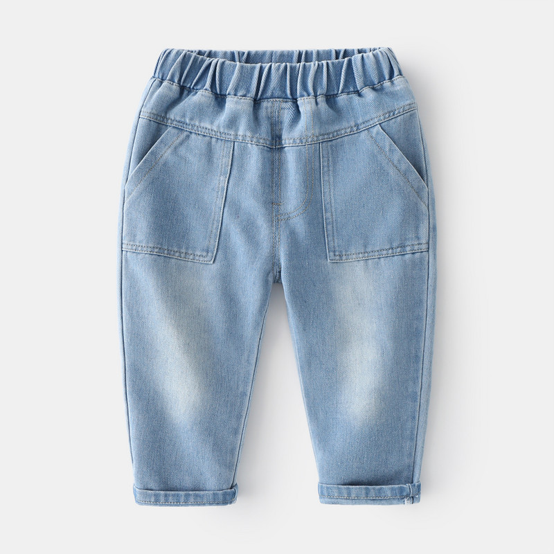 Traperice za dječake Proljetne dječje hlače za malu djecu Odjeća za dječje traper hlače