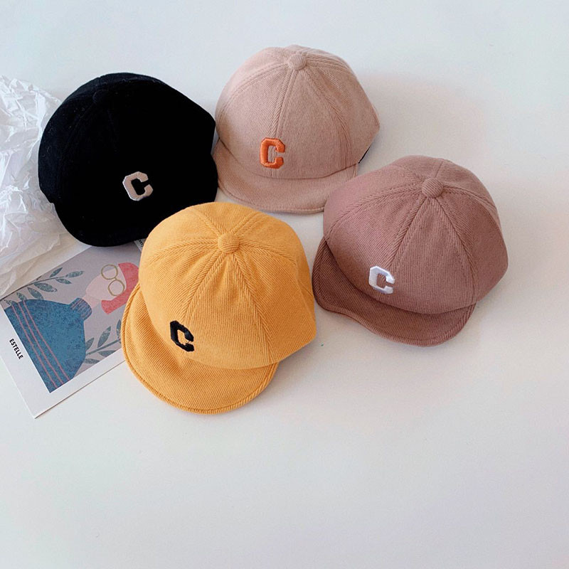 Proljeće ljeto Šešir za bebe Vez Slovo za malu djecu Šeširi za sunčanje na plaži Podesiva kapa za bejzbol za djevojčice i dječake