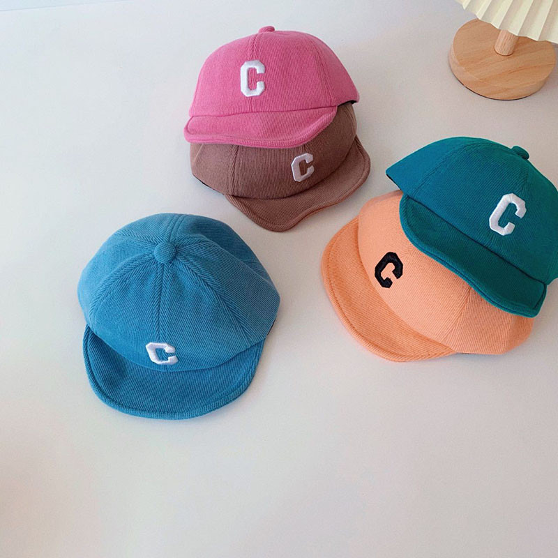 Proljeće ljeto Šešir za bebe Vez Slovo za malu djecu Šeširi za sunčanje na plaži Podesiva kapa za bejzbol za djevojčice i dječake