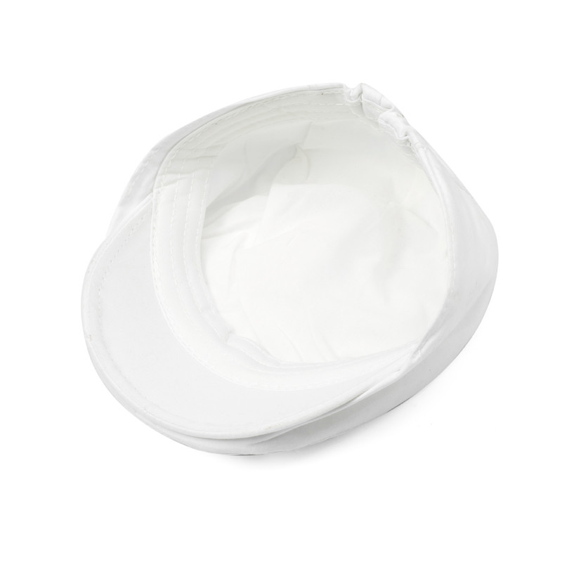 0-24M Baby Boys Valge kalasaba lamedad baretid Elastne müts Imiku pidulik puuvillane ülikond Aksessuaarid Laste mütsid Sünnipäevamüts