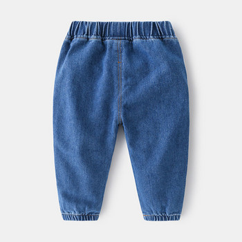 Дънки за момчета Сини черни пролетни есенни детски панталони за малки деца Дрехи за детски дънкови панталони