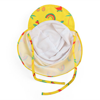 2023 Нова унисекс лятна бебешка слънчева шапка Бебешки момичета Момчета Шапки Карикатура Панама Детска шапка UV защита Плажни детски шапки с кофи