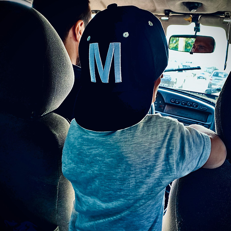 Dječja bejzbol kapa s otisnutim slovima, ležerna, dječja šešir za sunčanje, mekana pamučna ljetna kapa za djecu, dječake, djevojčice, kapa sa šiltom