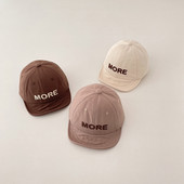 Καλοκαίρι Περισσότερα γράμματα Μαλακό γείσο για μωρό καπέλο για βρέφη Σλιπ Bebe καπέλο μπέιζμπολ για βρέφη