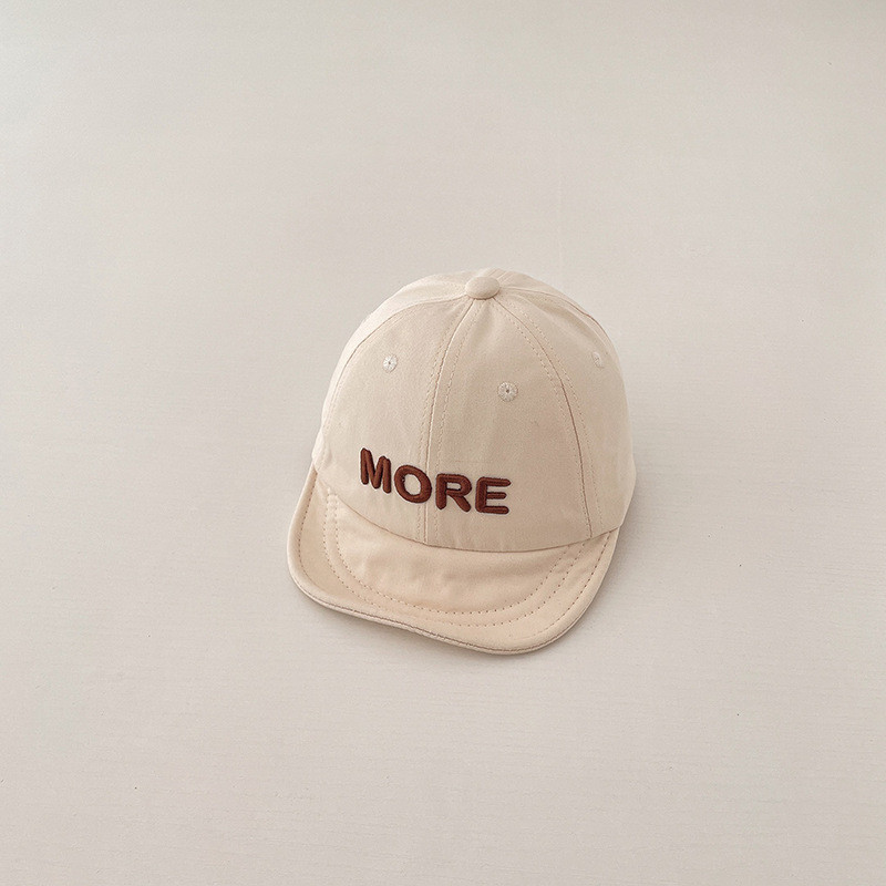 Καλοκαίρι Περισσότερα γράμματα Μαλακό γείσο για μωρό καπέλο για βρέφη Σλιπ Bebe καπέλο μπέιζμπολ για βρέφη