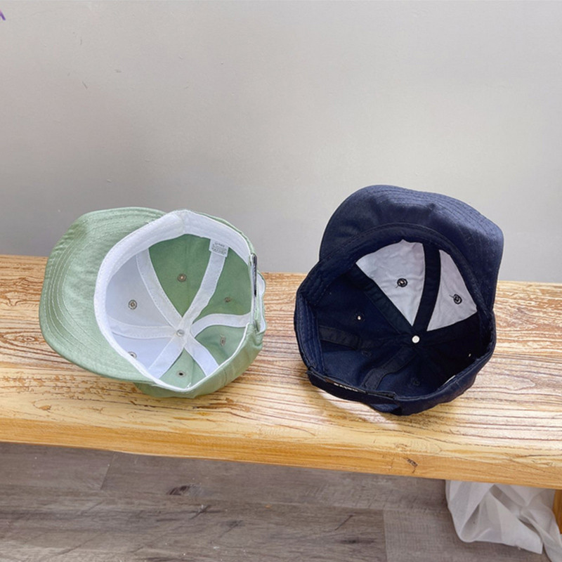 Armas jänkumüts poistele Tüdrukutele Pesapallimüts Kevadsuvi Ühevärviline Väikelapse Laste Mütsid Mütsid õues rannamüts 3–24 kuud