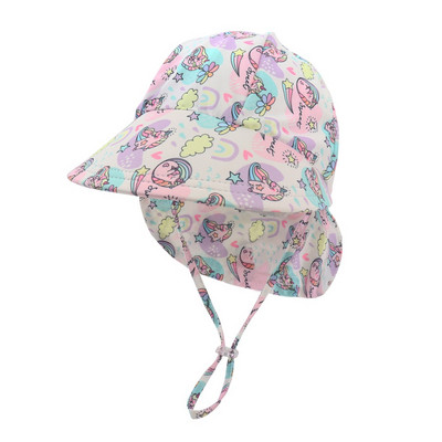 Dječji šešir s kantom za dječake Djevojčice Brzo sušeći dječji šal za plažu Dječji šešir sa širokim obodom UV zaštita Vanjski Panama Ljetne kape za sunčanje