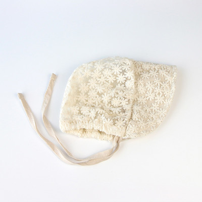 Ljetni šešir od čipke i cvijeta za bebu, princeza, djevojčica, dojenčad, meka kapa s šeširom, šeširi za malu djecu, šeširi za sunčanje, rekviziti za fotografiranje novorođenčeta