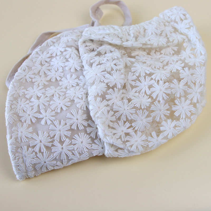 Ljetni šešir od čipke i cvijeta za bebu, princeza, djevojčica, dojenčad, meka kapa s šeširom, šeširi za malu djecu, šeširi za sunčanje, rekviziti za fotografiranje novorođenčeta