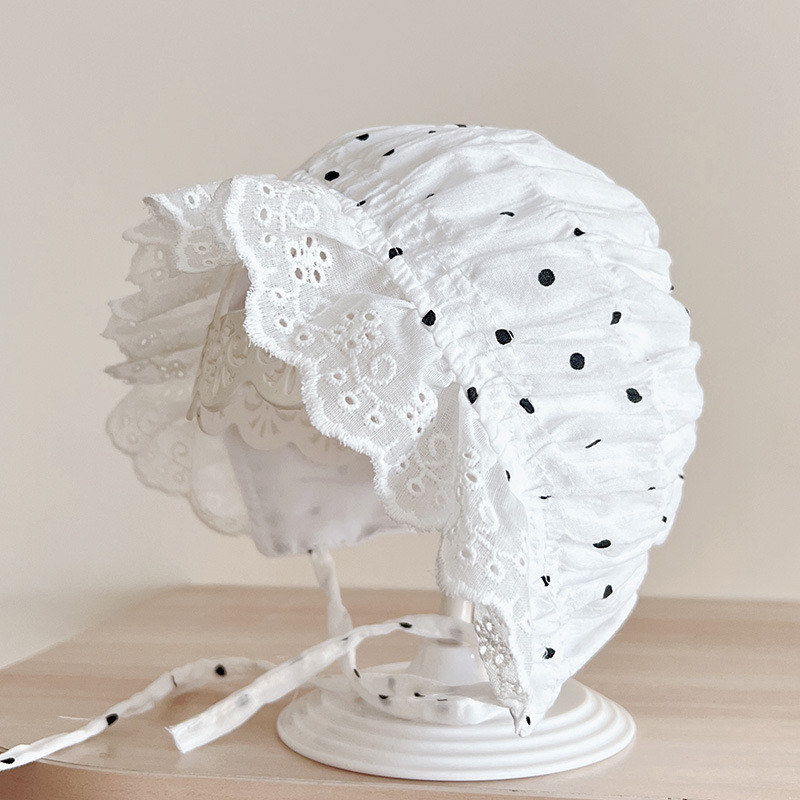 Ljetni šešir od čipke i cvijeta za bebu, princeza, djevojčica, dojenčad, meka kapa s šeširom, šeširi za malu djecu, šeširi za sunčanje, rekviziti za fotografiranje novorođenčeta