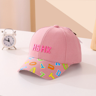 Dječja beba, djevojčice, dječaci, kapa sa šiltom, bejzbol šešir s crtićima i slovima, šešir za zaštitu od sunca.