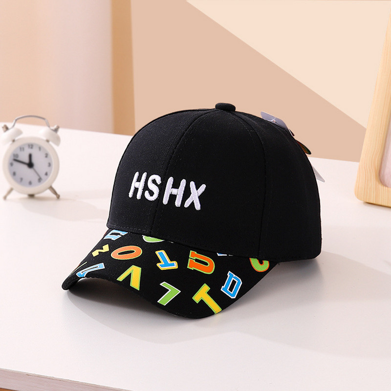 Dječja beba, djevojčice, dječaci, kapa sa šiltom, bejzbol šešir s crtićima i slovima, šešir za zaštitu od sunca.