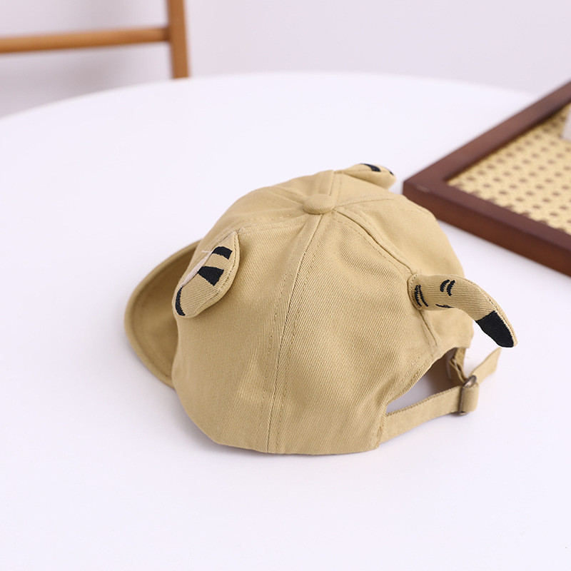 Suvine puuvillane pehme äärega Cartoon Kitty laste pesapallimüts Baby Boy päikesekübar