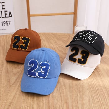 Number Kids Baseball Caps Outdoor Ρυθμιζόμενο Παιδικό Snapback Καπέλα Peaked Summer Baby Sun Hat