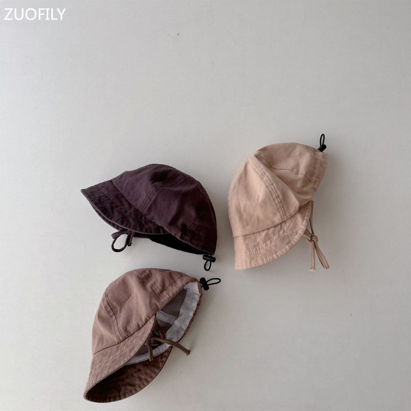 2023 tavaszi tiszta színű, puha karimájú, állítható baba baseballsapka gyerekeknek napsapkák gyermek napellenzős csúcsos kazettás csecsemő összecsukható sapka