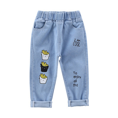 2022. Dječaci Ležerne traperice Hlače za malu djecu Traper hlače za dječake Dječje Dječje Uske duge hlače Donji dio Odjeća 1 2 3 4 5 6 7 8Y