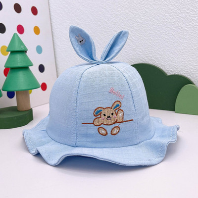 Dječja kapa Djevojčice Dječaci Proljeće Jesen Vanjska sjenila Crtani zec Kapa za zaštitu od sunca Ribarski šešir Mrežasta kapa