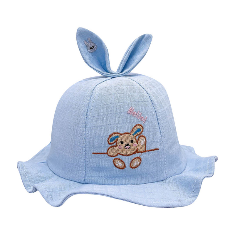 Dječja kapa Djevojčice Dječaci Proljeće Jesen Vanjska sjenila Crtani zec Kapa za zaštitu od sunca Ribarski šešir Mrežasta kapa