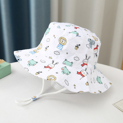 Dječja kapa Djevojčice Dječaci Proljeće Jesen Vanjska sjenila Crtani dinosaurus Šešir za zaštitu od sunca Ribarski šešir