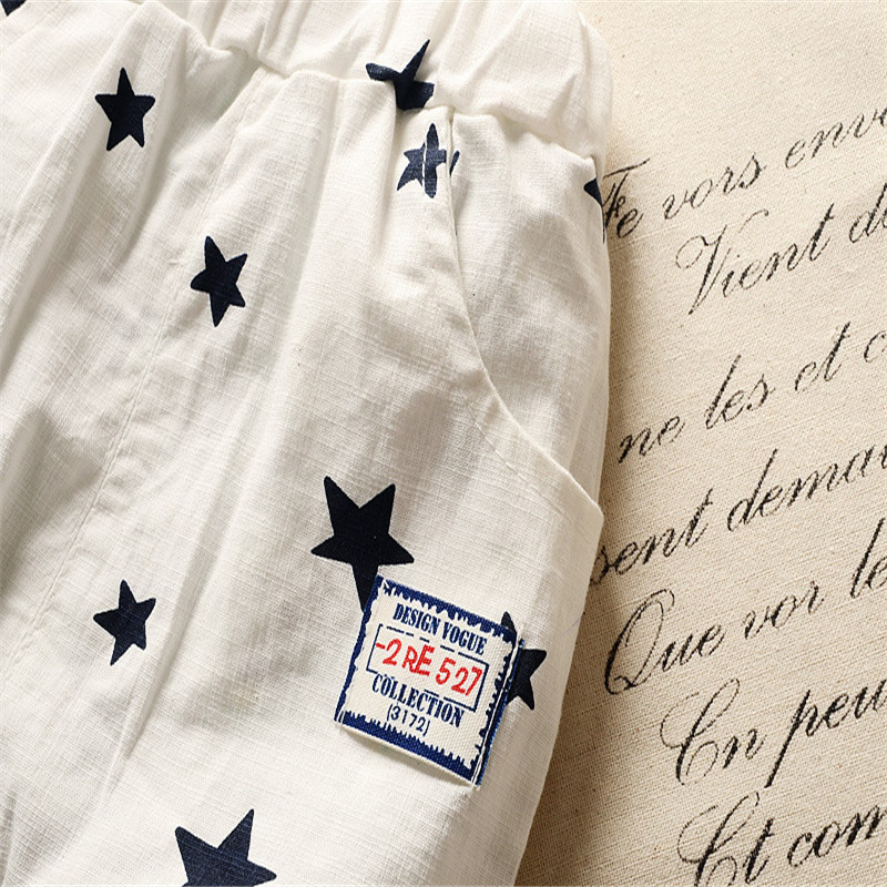 Καλοκαιρινό μωρό αγόρια σετ ρούχων αιτιατό πανό αστέρι κοντομάνικο πουκάμισο + στάμπα σορτς 2 τμχ κοστούμι για παιδιά παιδικά ρούχα