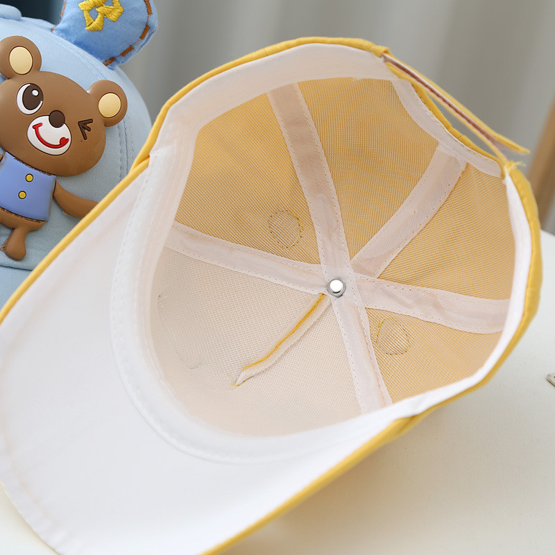 Proljeće ljeto Dječja bejzbol kapa s ušima, životinja, žaba, zec, medvjed, dječji šešir, kapa za sunce, za dječaka i djevojčicu