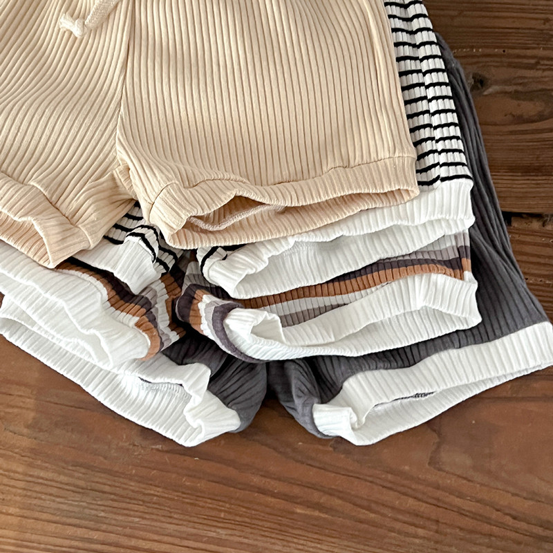 Slatka majica s prugama kratkih rukava za djevojčice i dječake + kompleti odjeće za kratke hlače, ljetna dječja odjeća za djevojčice i dječake.