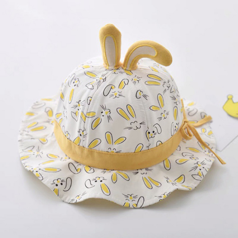 Šešir za dojenčad Ljetni šešir za sunce Djevojčica Prozračni šešir s velikim obodom Ribarski šešir Šešir za sunčanje Šešir za sunčanje Crtani zec