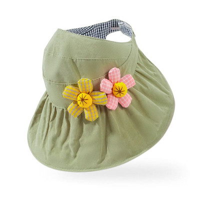 Dječji šešir za zaštitu od sunca Ljetni dječaci Djevojčice Velika kapa s strehom Dvostrani prazan cilindar Slatki zec Šešir za zaštitu od sunca Panama šešir