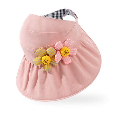 Dječji šešir za zaštitu od sunca Ljetni dječaci Djevojčice Velika kapa s strehom Dvostrani prazan cilindar Slatki zec Šešir za zaštitu od sunca Panama šešir