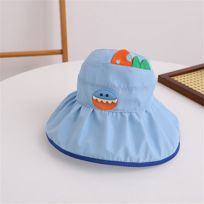 Novorođenče, dojenčad, uniseks šešir s ljetnim jesenskim cvijetom i podesivim šeširom za sunce