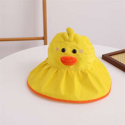 Novorođenče, dojenčad, uniseks šešir s ljetnim jesenskim cvijetom i podesivim šeširom za sunce