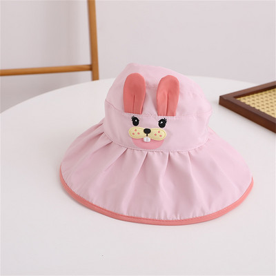 Novorođenče, dojenčad, uniseks šešir s ljetnim jesenskim cvijetom i podesivim šeširom za sunce