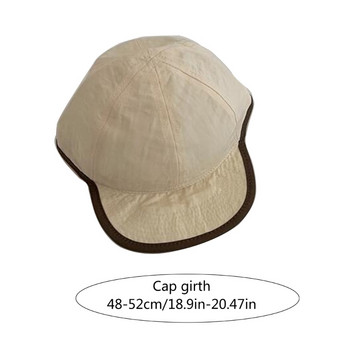 Дишаща детска шапка за лятна бързосъхнеща слънцезащитна плажна шапка с мека периферия Тънка шапка за риболов Бебешки шапки