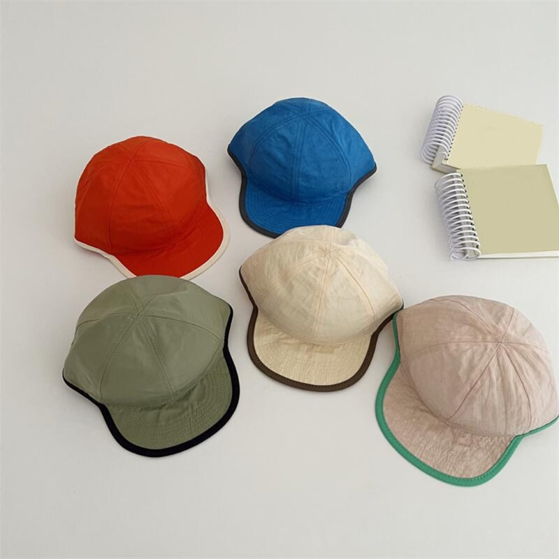Prozračna dječja kapa za ljetnu kapu za plažu, koja se brzo suši i štiti od sunca, s mekim obodom, tanki šešir za pecanje, šešir za bebe