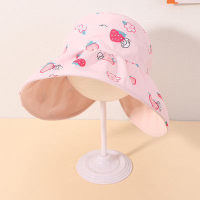 Dječji podesivi remen za bradu Šeširi za zaštitu od sunca Ljeto Proljeće Sklopivi šešir širokog oboda na rolanje Dječji šešir za auto Topli zimski šešir Dječji