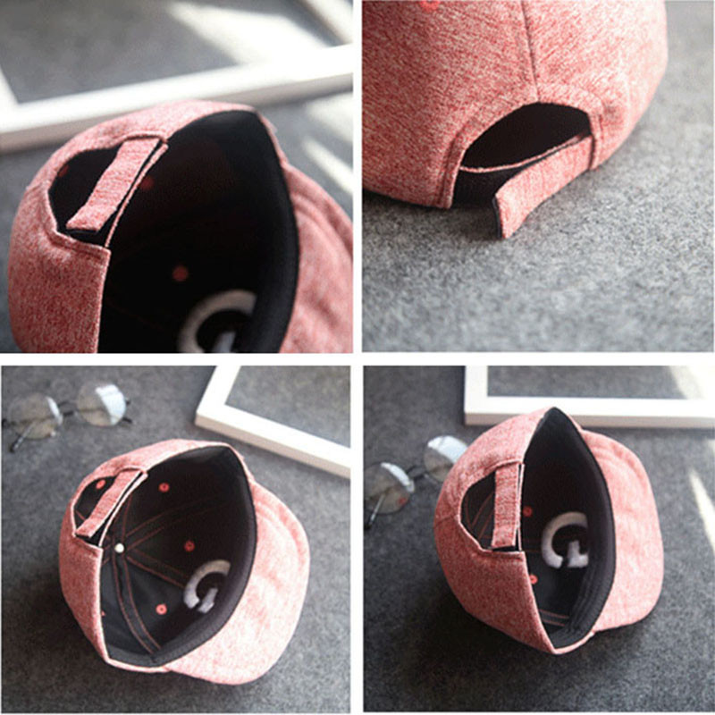 Νέο καπέλο μωρού, μαλακό βαμβακερό γράμμα, καπέλο για κοριτσάκι, καλοκαιρινό ρυθμιζόμενο παιδικό καπέλο μπέιζμπολ Καπέλο για αγόρια με καπό