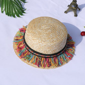 Лято Родител-дете Жени Бебе Деца Момиче Плажни панделка Слама Плоски Деца Мъж в жълтата шапка Костюм Детски снежни шапки и ръкавици Момчета