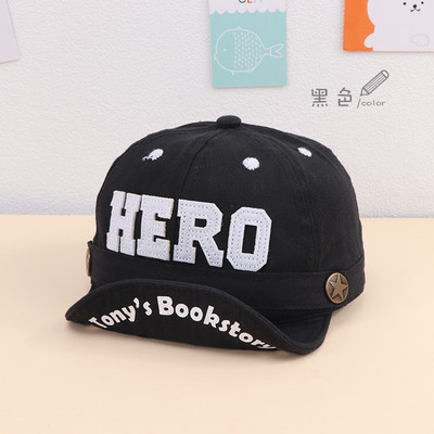 Dječja ljetna kapa s mekim obodom, bejzbol šešir s slovima za dječake, djevojčice, podesive kape za sunčanje