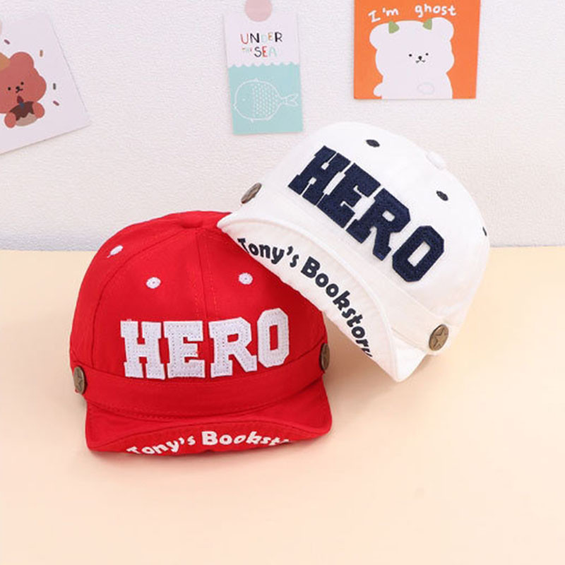 Dječja ljetna kapa s mekim obodom, bejzbol šešir s slovima za dječake, djevojčice, podesive kape za sunčanje