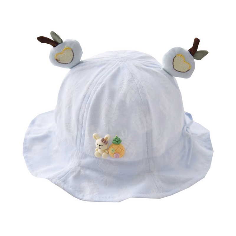 Šešir za dojenčad Ljetni šešir za sunce Djevojčica Prozračni šešir s velikim obodom Ribarski šešir Šešir za sunčanje Šešir za sunčanje Crtani zec