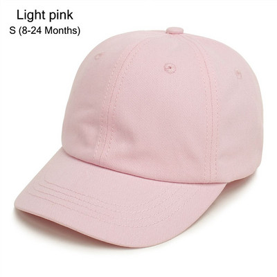 Vaikiška beisbolo kepurė vasaros lauko kepurė mažyliui laisvalaikio medvilninė reguliuojama paplūdimio kepurė Apsauga nuo saulės berniukams, mergaitėms nuo 8 iki 5 metų