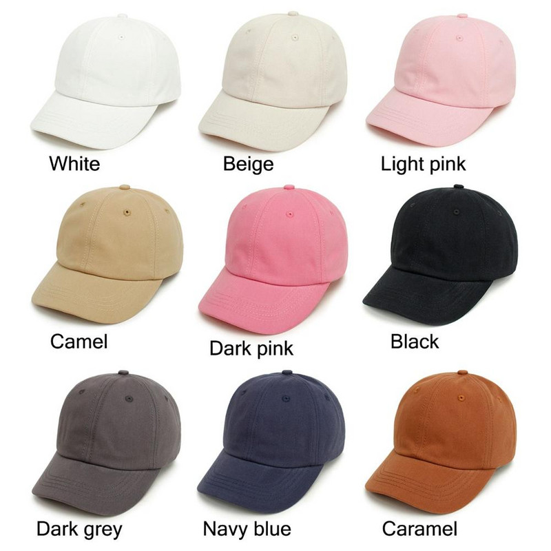 Vaikiška beisbolo kepurė vasaros lauko kepurė mažyliui laisvalaikio medvilninė reguliuojama paplūdimio kepurė Apsauga nuo saulės berniukams, mergaitėms nuo 8 iki 5 metų