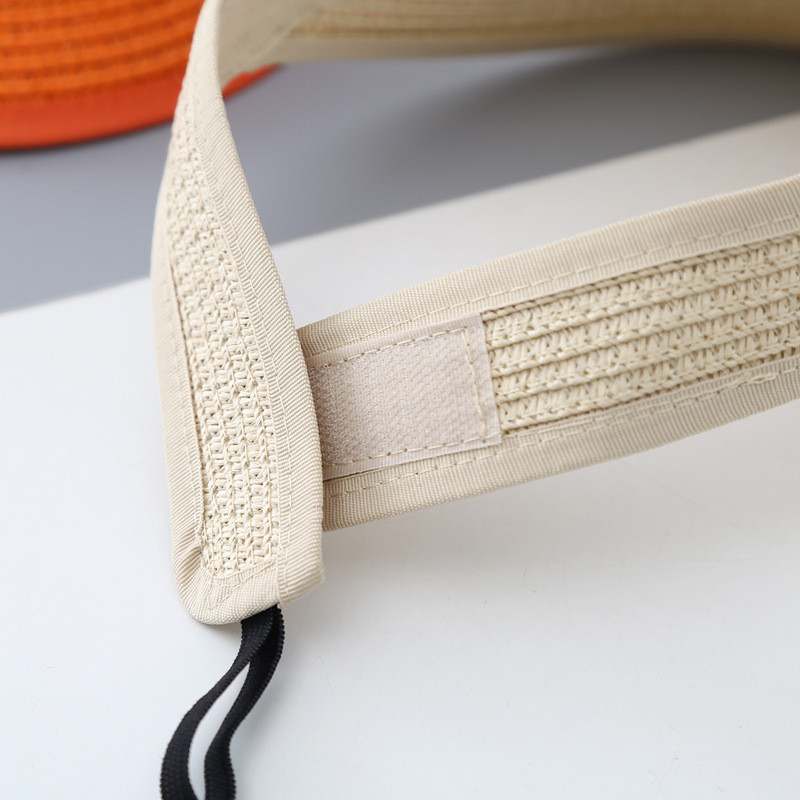 Baba nyári sapka szalma napellenző sapka szőtt napvédő strand medve sapka baba lányoknak napozósapkák gyerekeknek csecsemőknek újszülött fiúknak strandsapkák