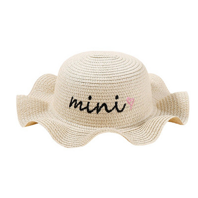 2023-03-02 Lioraitiin 0-15 godina, djeca, djevojčice, slamnati šešir sa širokim obodom, kape za sunčanje za plažu, ljeto, more, putovanja na otvorenom