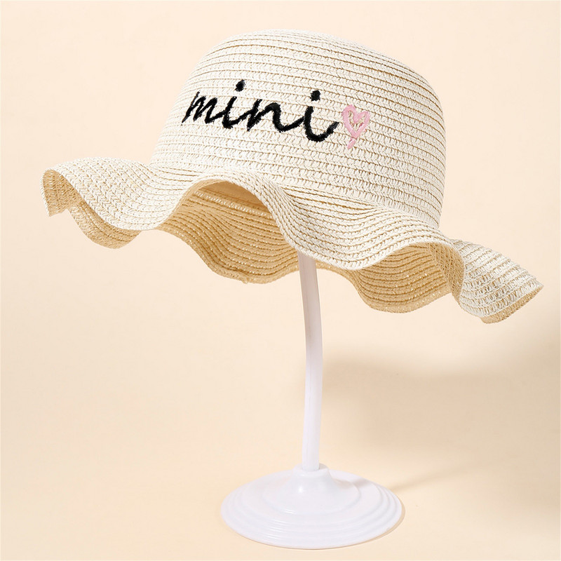 2023-03-02 Lioraitiin 0-15 godina, djeca, djevojčice, slamnati šešir sa širokim obodom, kape za sunčanje za plažu, ljeto, more, putovanja na otvorenom