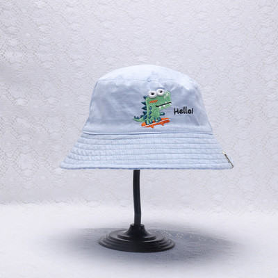 Vaikų kepurė mergaičių berniukų pavasario rudens lauko šešėliai animacinių filmų dinozaurų kepurė nuo saulės